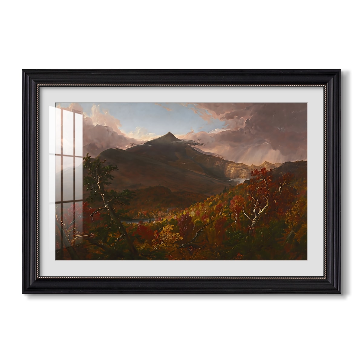 View Of Schroon Mountain Essex 1838 Thomas Cole Custom Framed Print