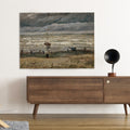 View Of Sea At Scheveningen By Vincent Van Gogh Painting Print On Canvas