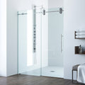 Vigo Elan 74 High X 52 Wide Sliding Frameless Shower Door