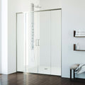Vigo Vg6024Cl6074 Paloma 74 High X 60 Wide Sliding Frameless Shower