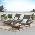 Havenside Home Vilano 3 Piece Outdoor Lounge Set