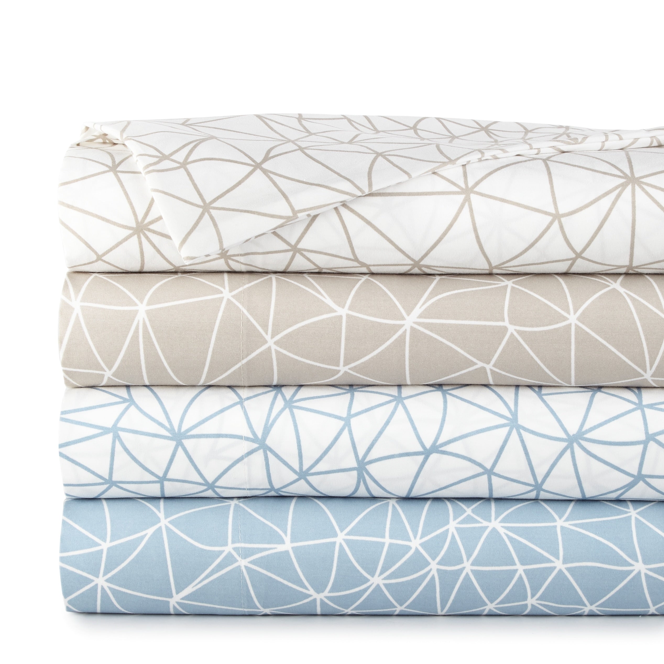 Vilano Choice 4 Piece Geometric Maze Printed Sheet Set