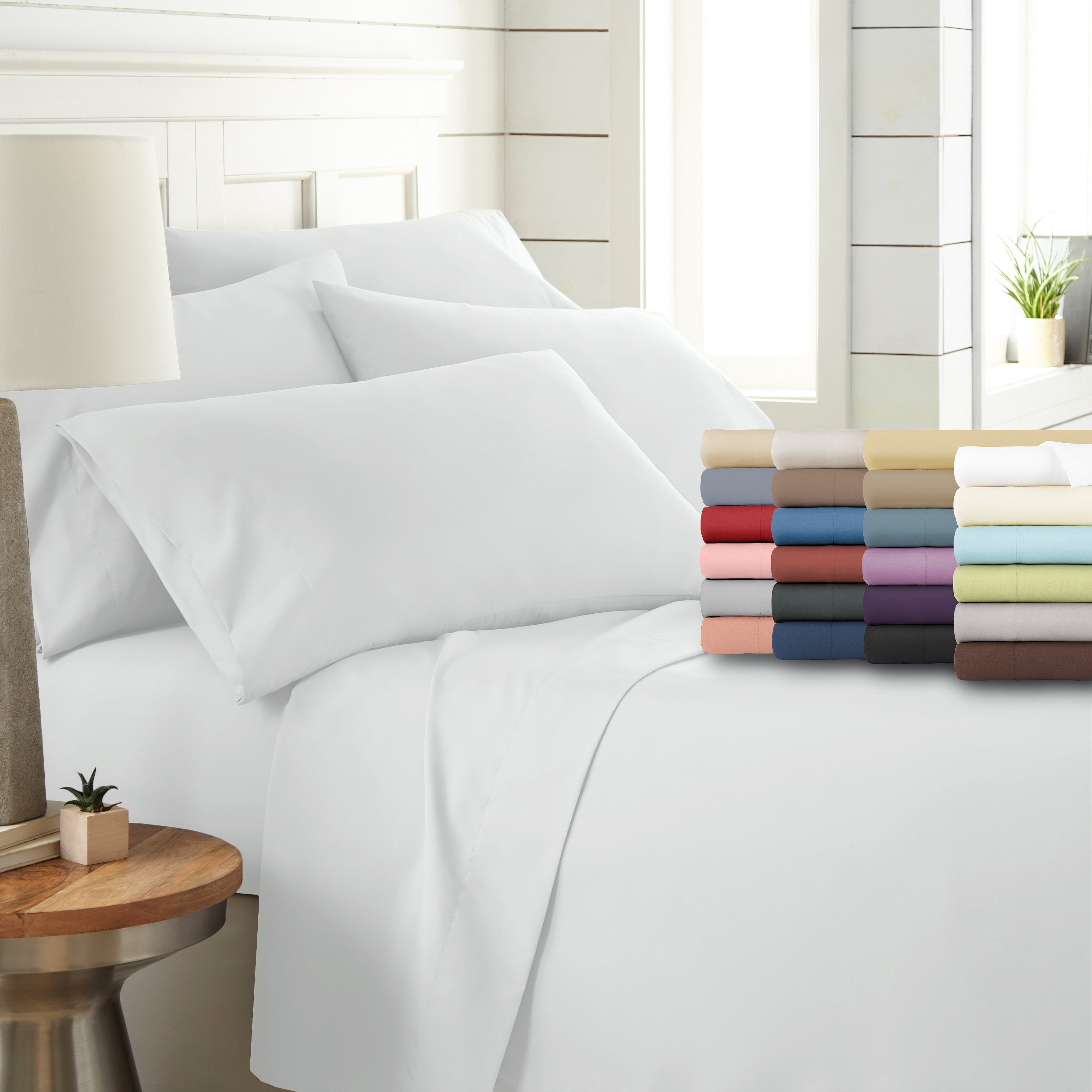Comfortable Extra Deep Pocket 6 Piece Sheet Set
