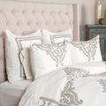 Villa By Classic Home Kent 100 Cotton Embroidered Duvet
