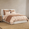 Villa By Classic Home Mulberry 3 Piece Linen Blend Duvet Set