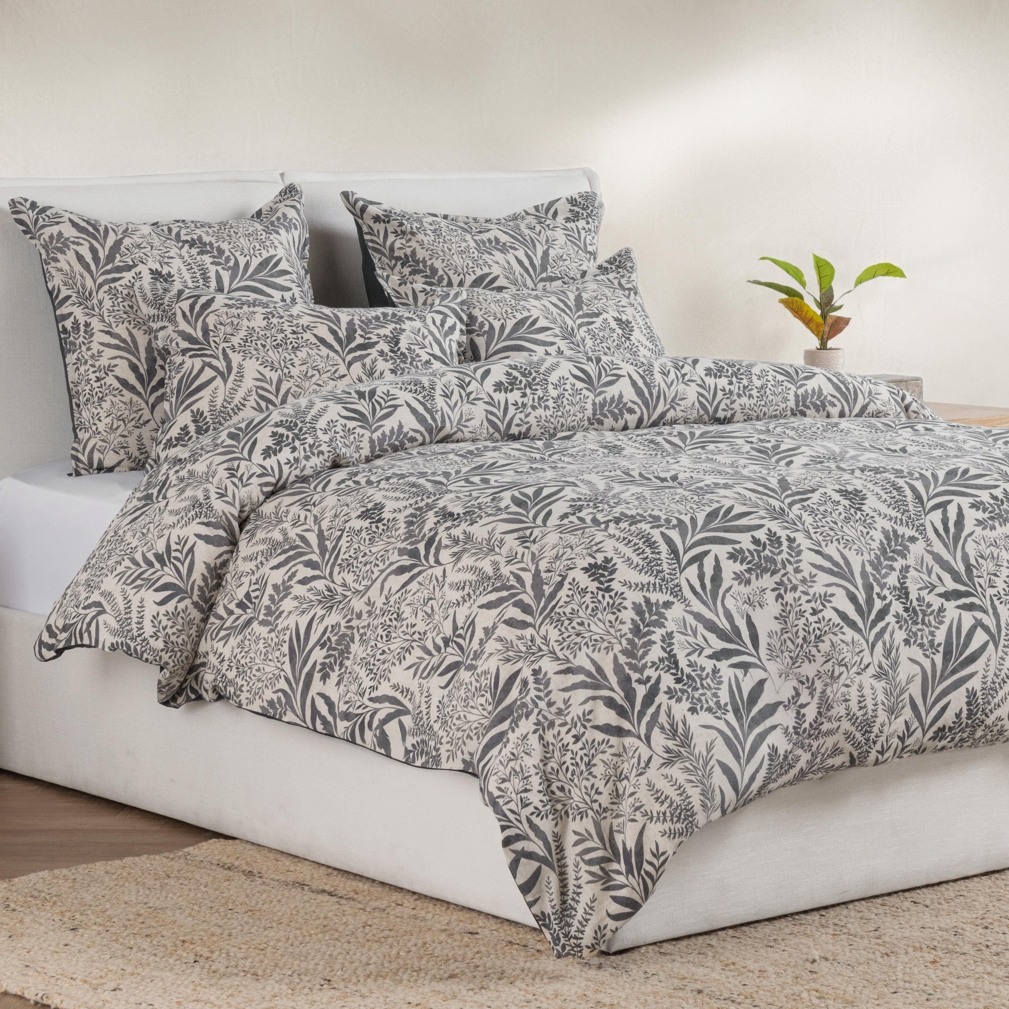 Villa By Classic Home Mulberry Linen Blend Duvet
