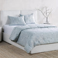 Villa By Classic Home Storm 3 Piece Linen Blend Fabric Comforter Set
