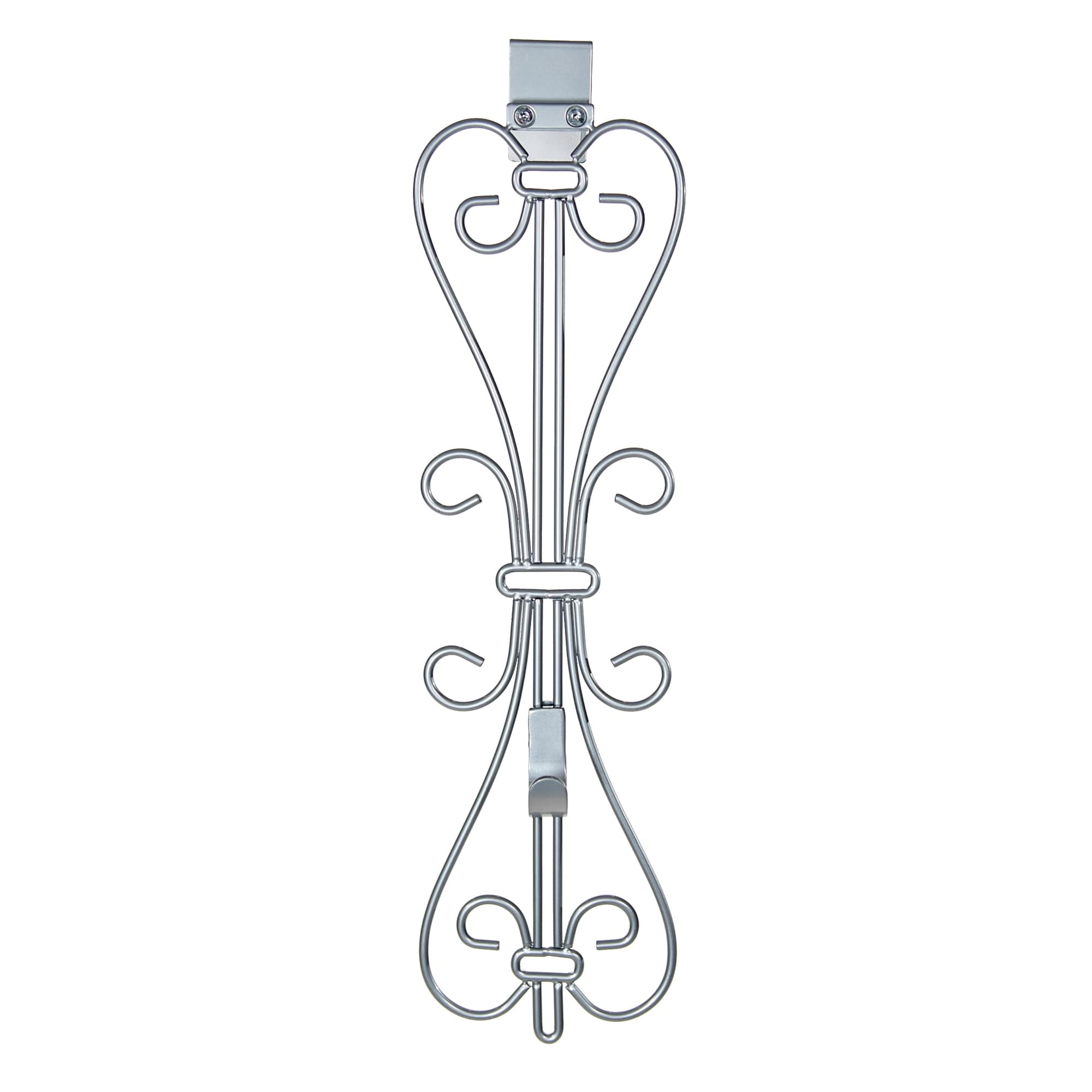 Village Lighting Adjustable Wreath Hanger Silver Elegant