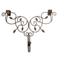 Village Lighting Adjustable Wreath Hanger Brown Ivy