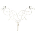 Village Lighting Adjustable Wreath Hanger White Ivy
