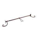 Village Lighting Garland Hanger Slim Single Door Brown
