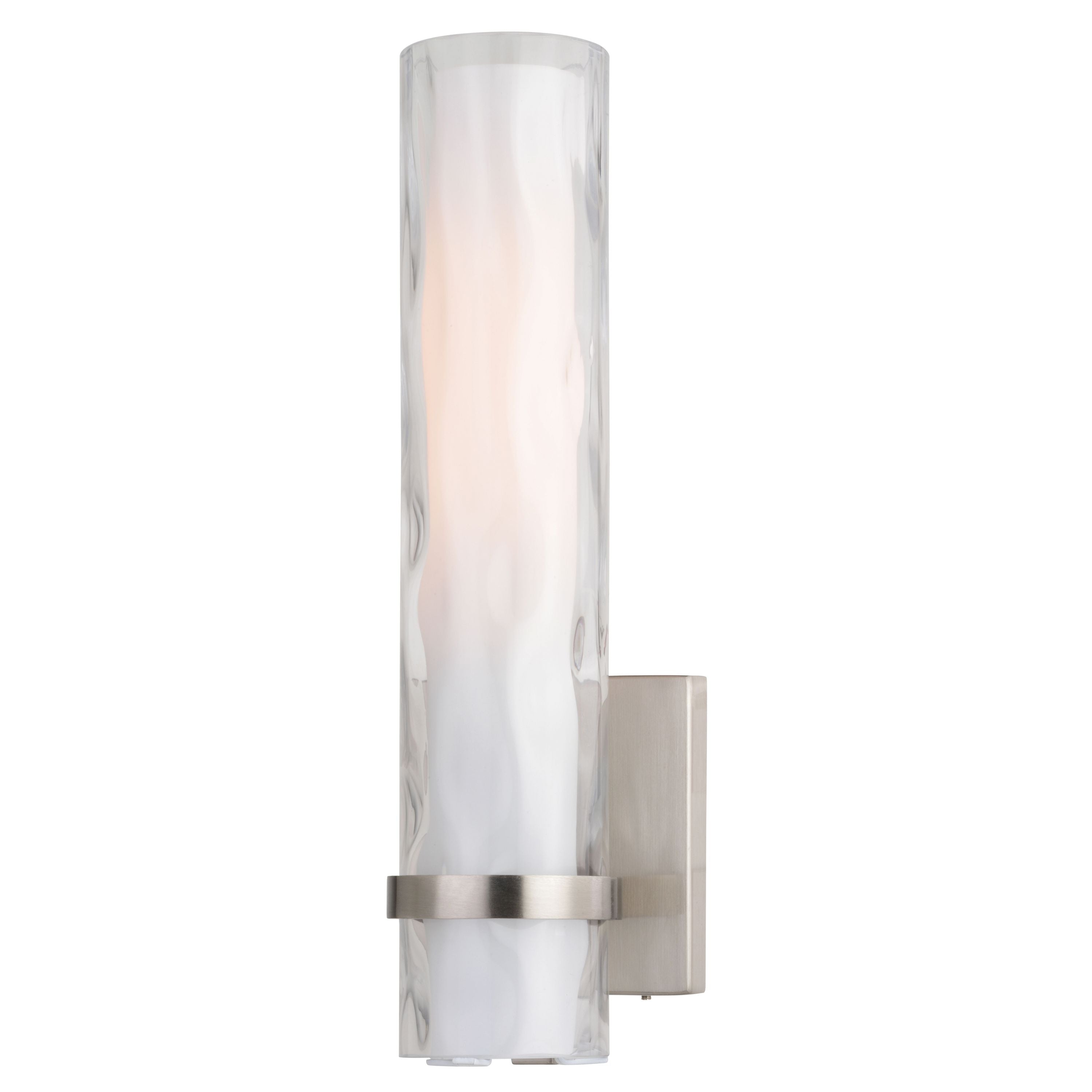Vaxcel Vilo 1L Wall Light Satin Nickel