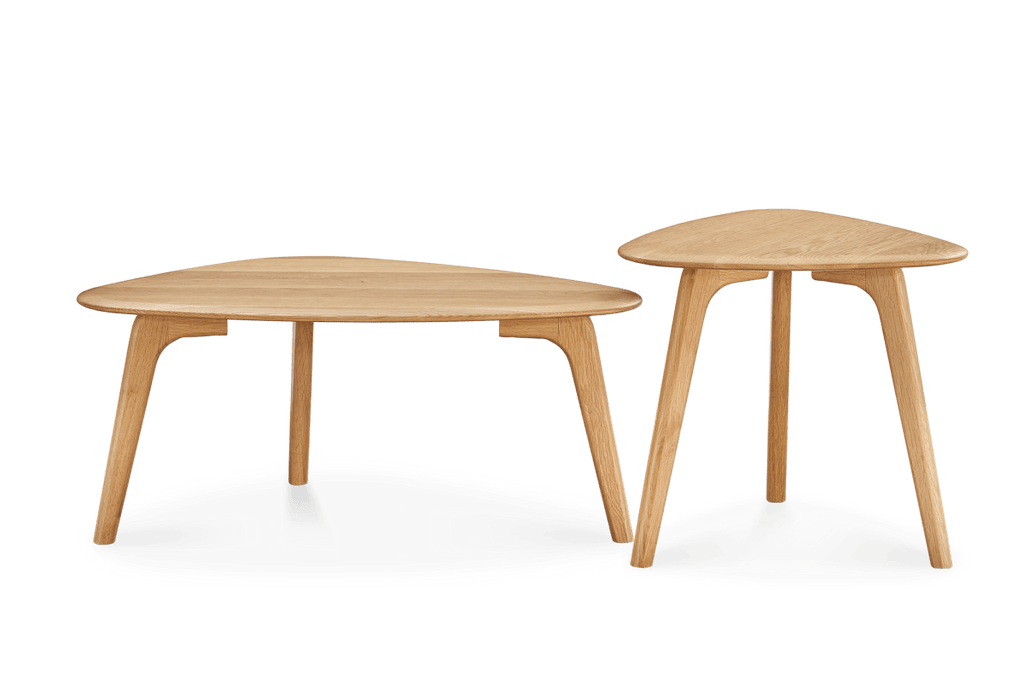 Vincent Coffee Table Set, Oak