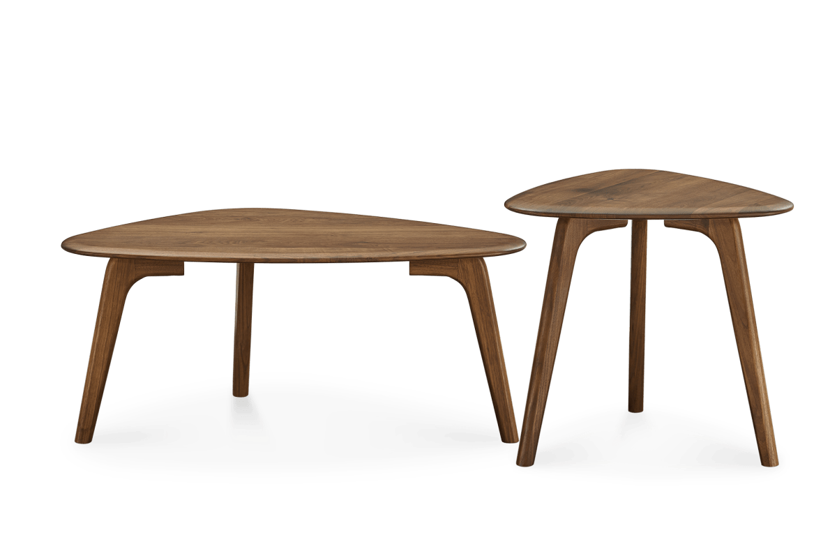 Vincent Coffee Table Set, Walnut