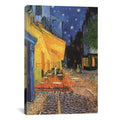 Icanvas Vincent Van Gogh The Cafe Terrace On The Place Du Forum Arles At Night 1888 Canvas Print Wall Art