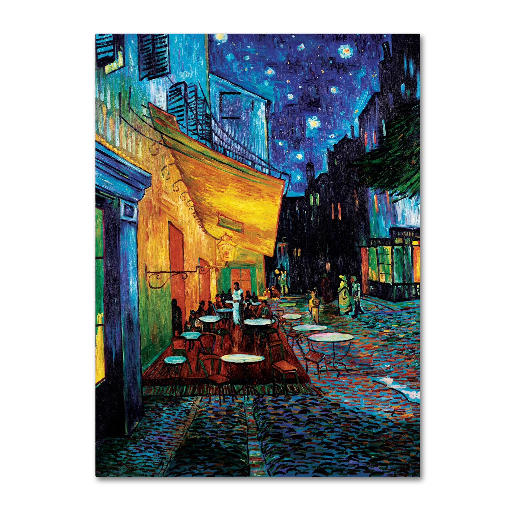 Vincent Van Gogh Cafe Terrace Canvas Art