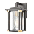 Vincentown 11 High 1 Light Outdoor Sconce Matte Black 11 Inch Tall