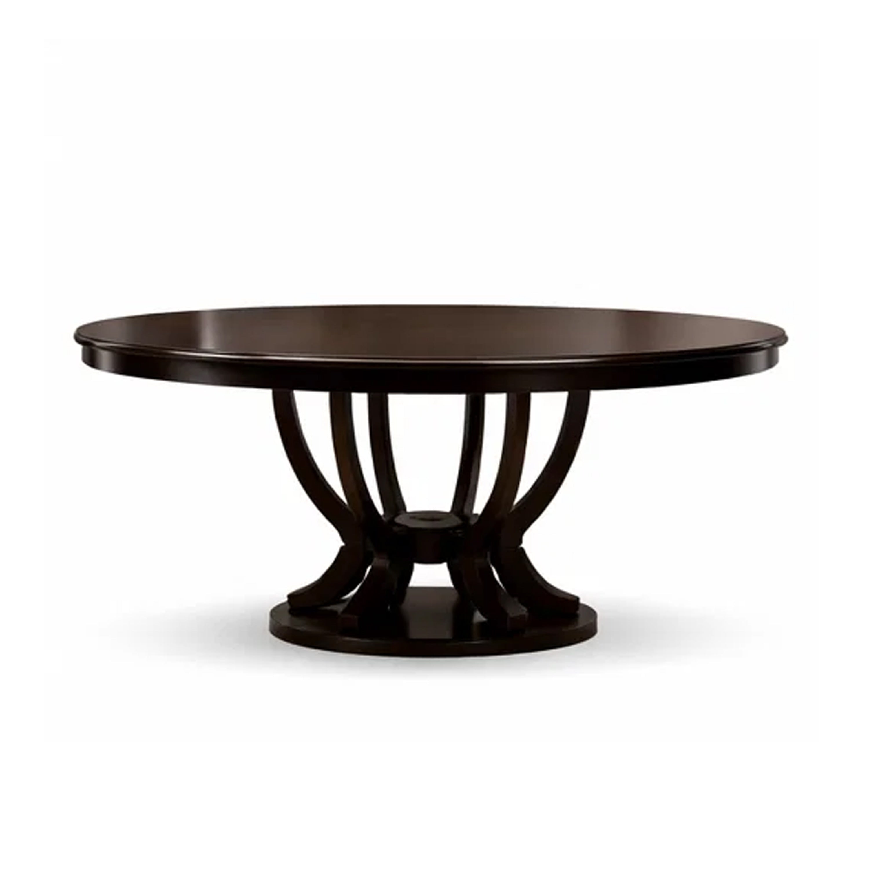 Vinci Dining Table 60 76 Inch Extendable Top Classic Espresso Brown