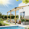Vine Frame Kit Rattan Frame Column Base Black