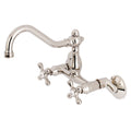 Vintage 6 Adjustable Center Wall Mount Kitchen Faucet