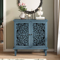 Vintage Accent Cabinet Storage Cabinet Sideboard With Adjustable Shelf Display Cabinet Side Cabinet