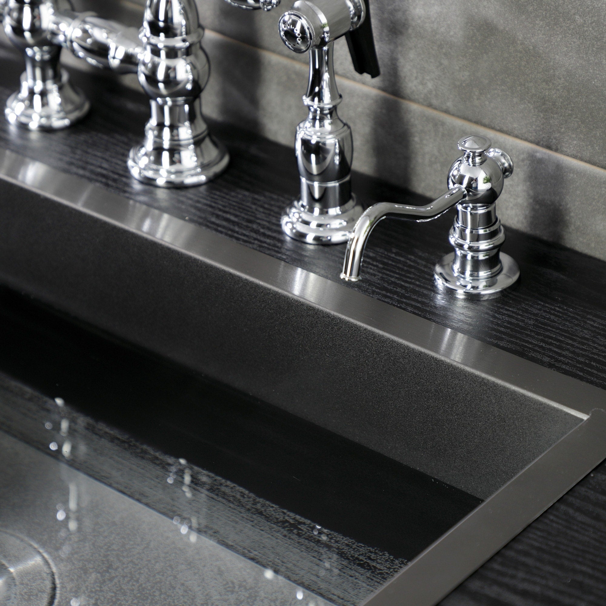 Brass Soap Dispenser With Chrome Plated Spout