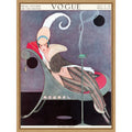 Vintage Fashion Cover Iv By Wild Apple Portfolio Framed Canvas Wall Art Print
