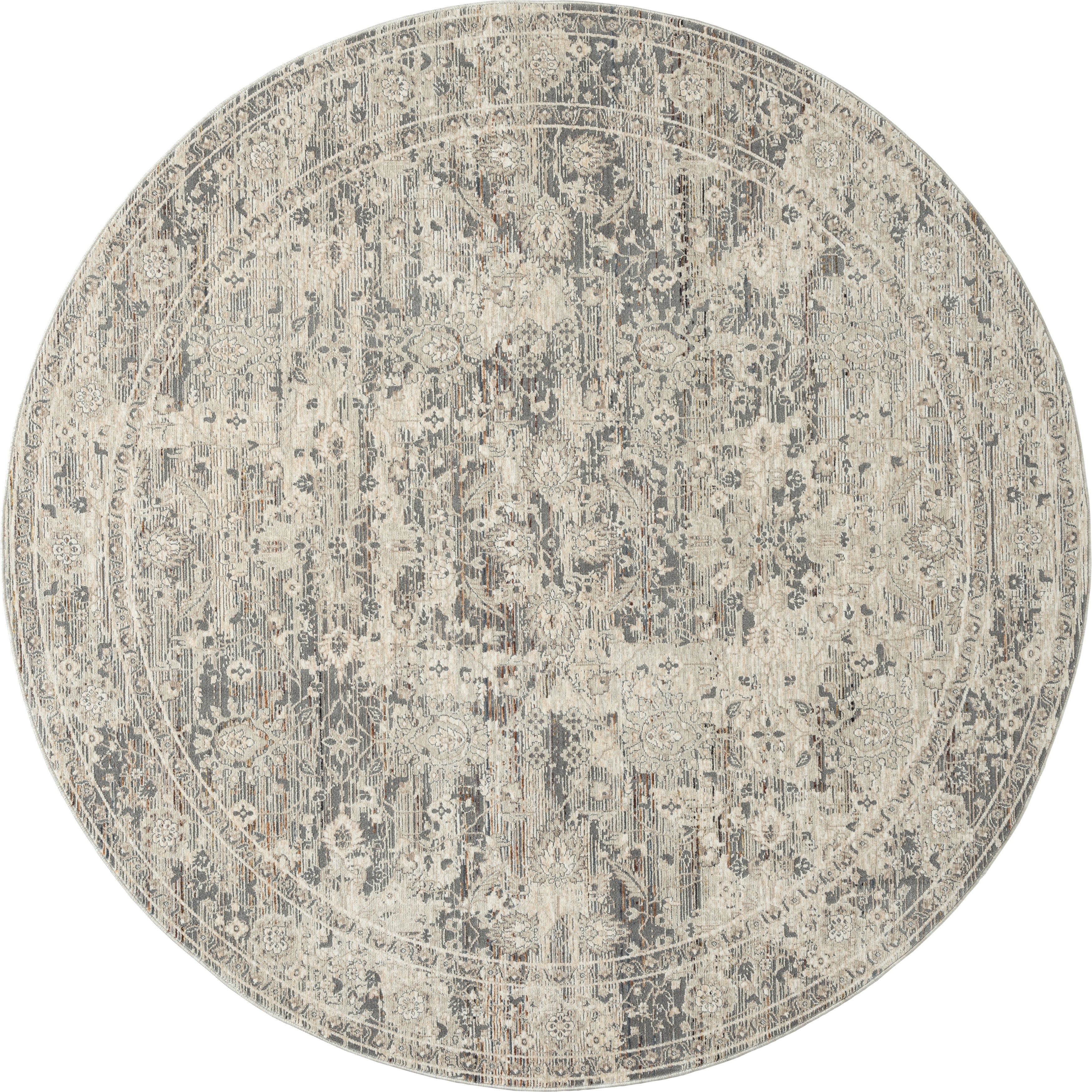 Vintage Grey Area Rug