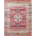 Vintage Style Turkish Geometric Oriental Distressed Heat Set Area Rugs