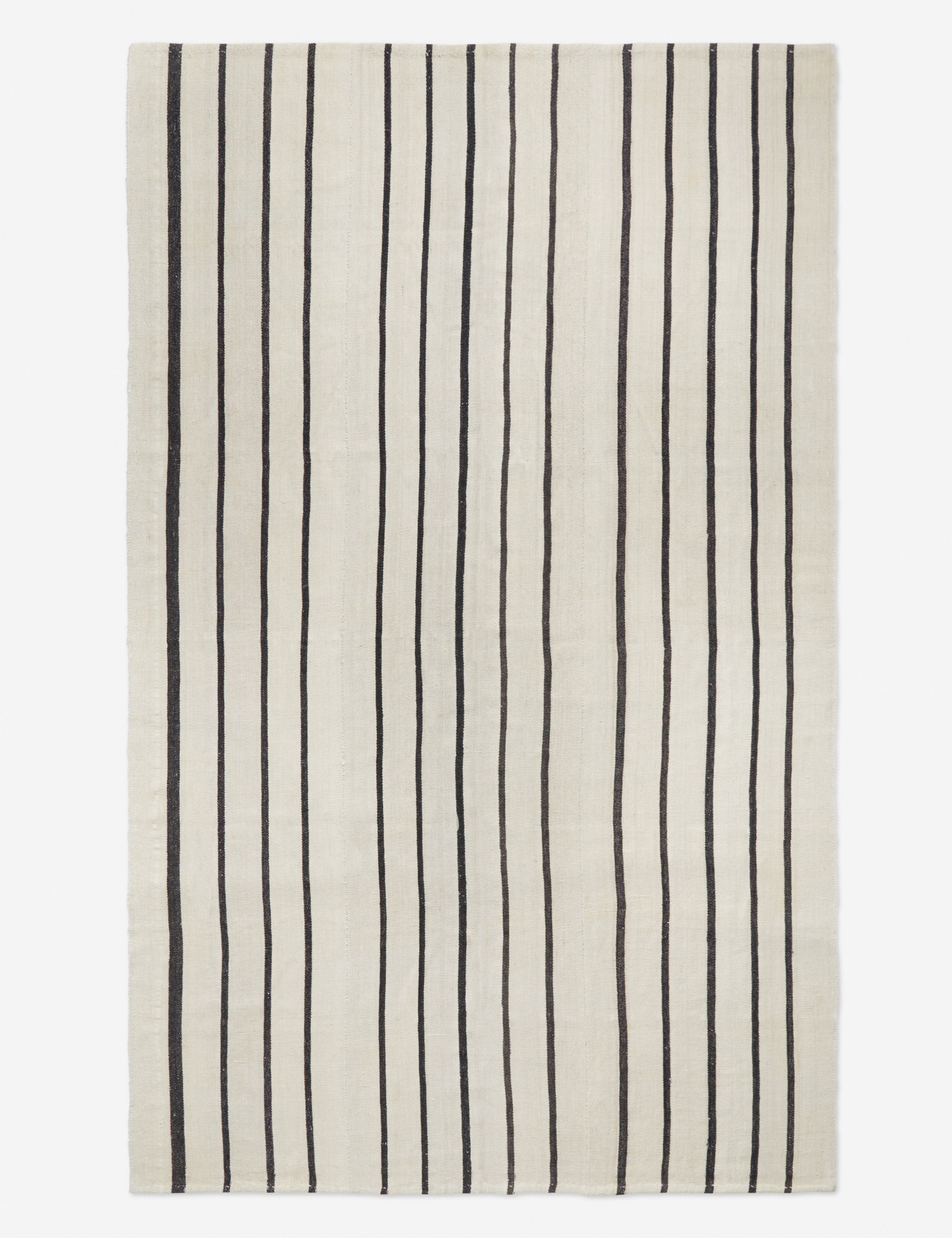 Vintage Kilim Flatweave Wool Rug No. 38, 6'3in x 10'12in