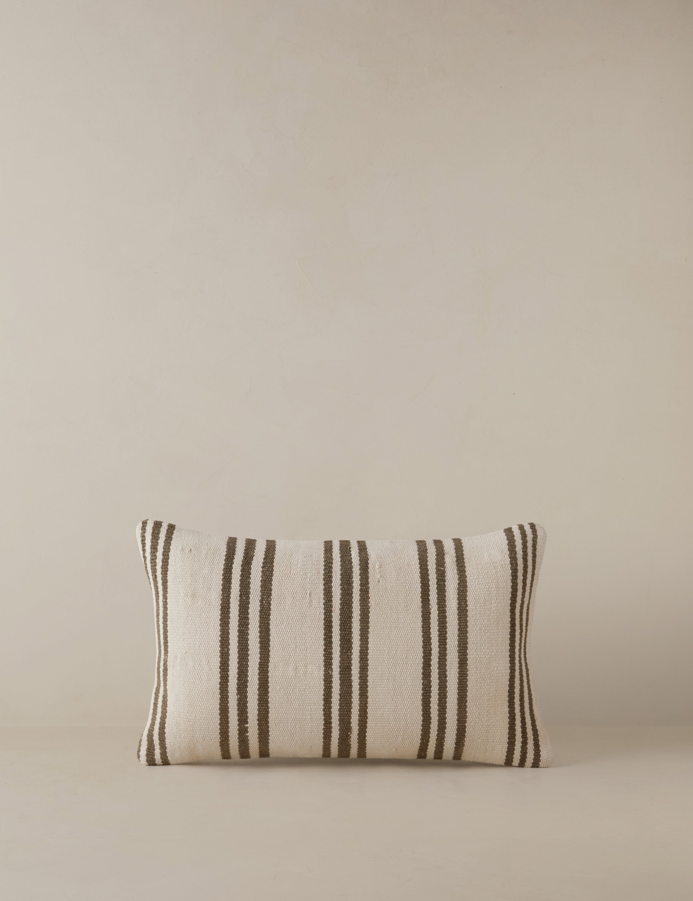 Vintage Lumbar Pillow No. 19, 12in x 20in