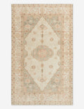 Vintage Turkish Hand-Knotted Wool Rug No. 303, 6'5in x 10'7in