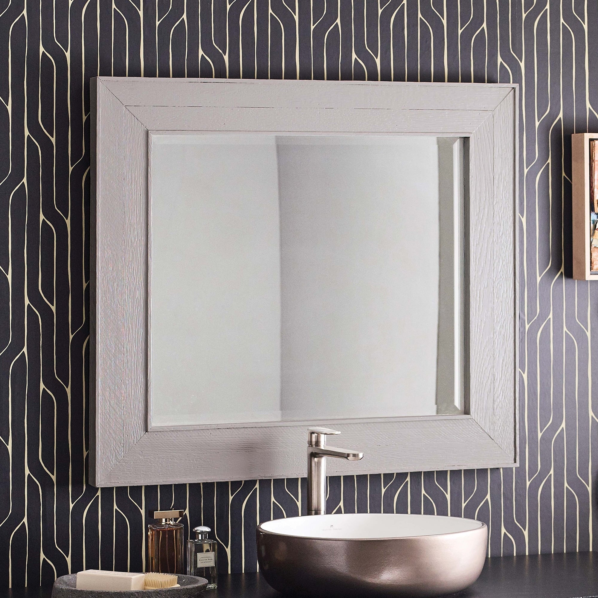 Chardonnay Rectangular Wall Mirror