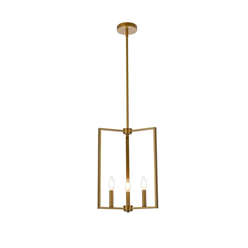Viola 3 Light Pendant In Black 14 Inch