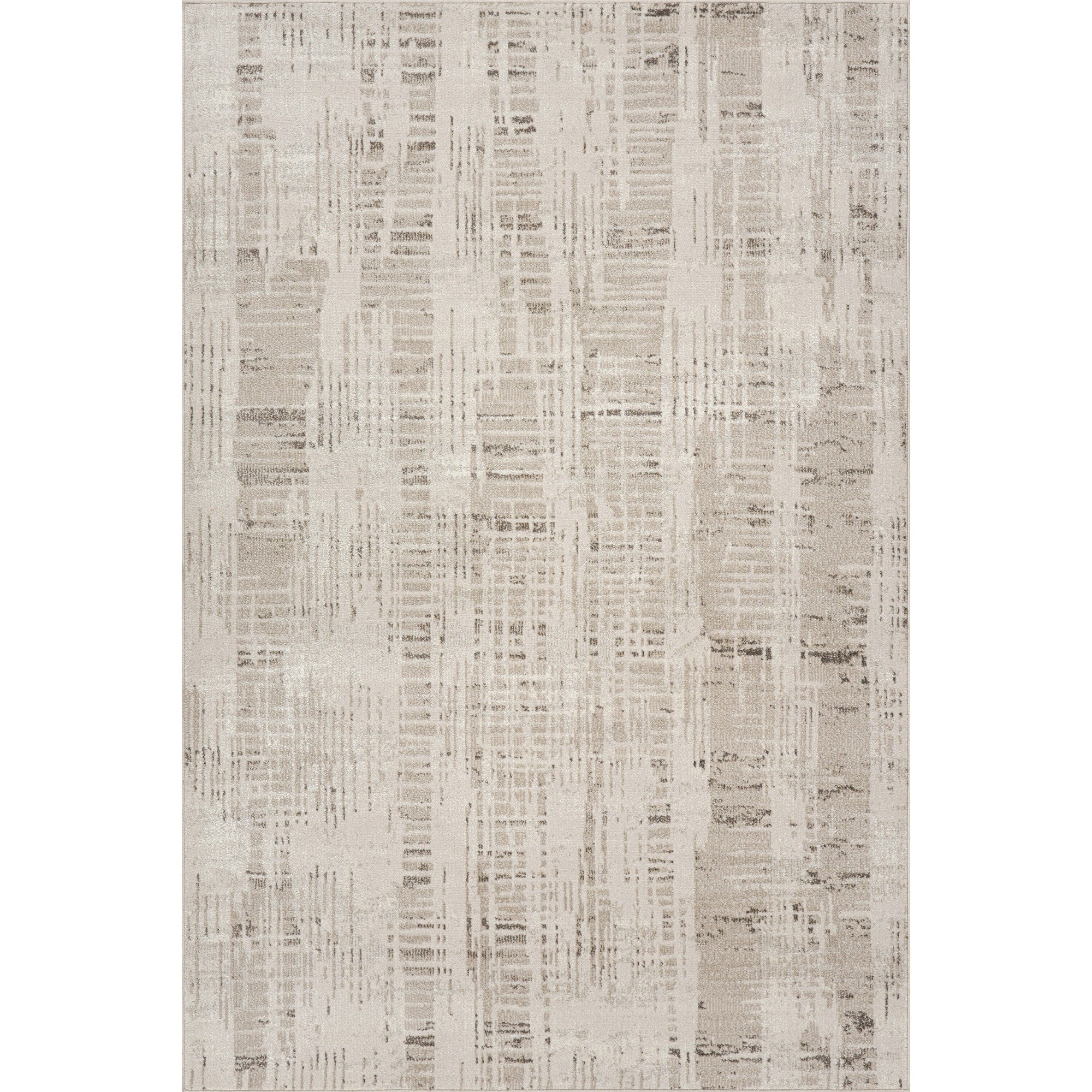 Virelai Rustic Abstract Washable Area Rug