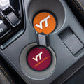 Virginia Tech 4 Piece Ceramic Car Coaster Set