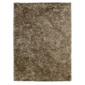 Viscose Shaggy Shag Viscose Beige Area Rug