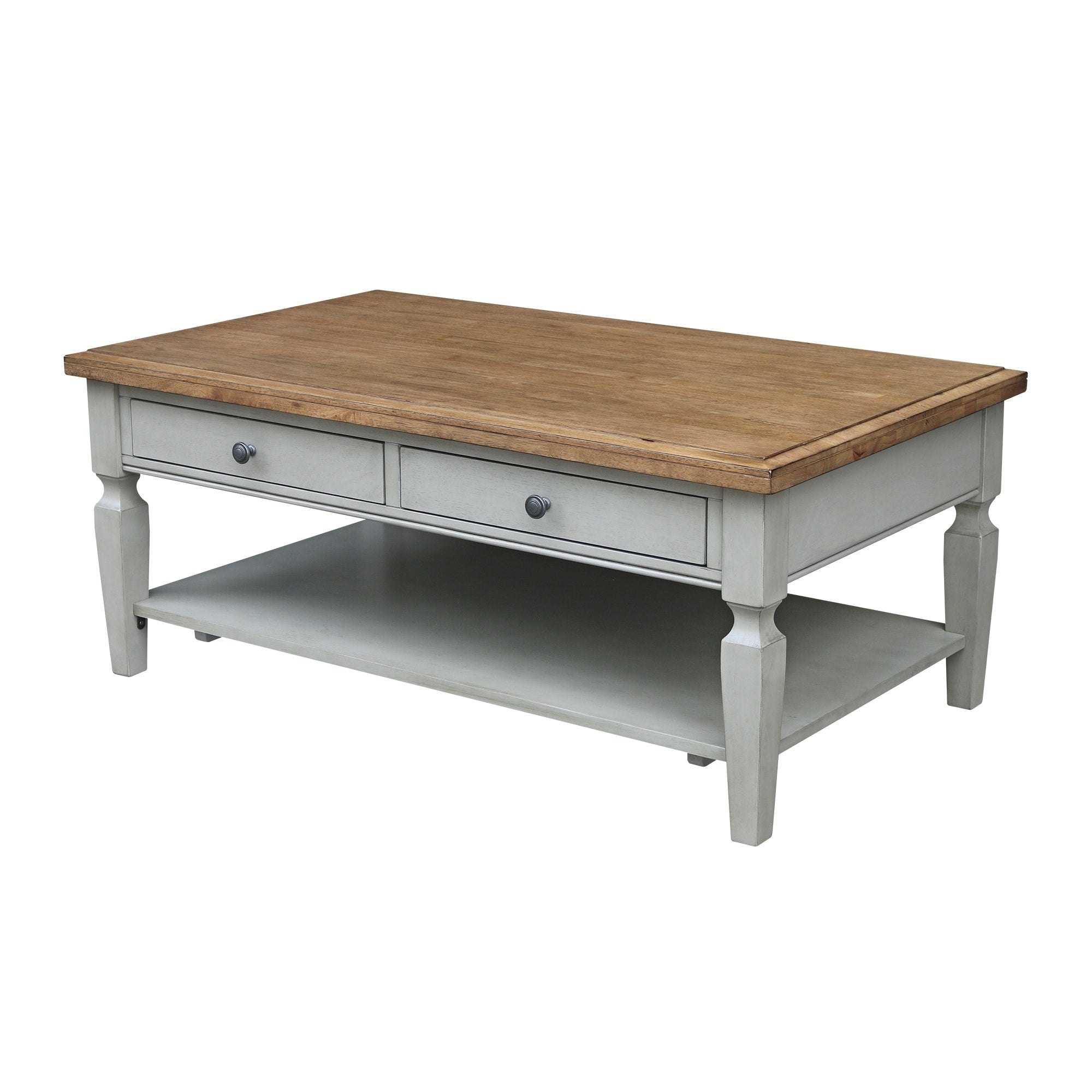 Vista Coffee Table Hickory Stone Finish