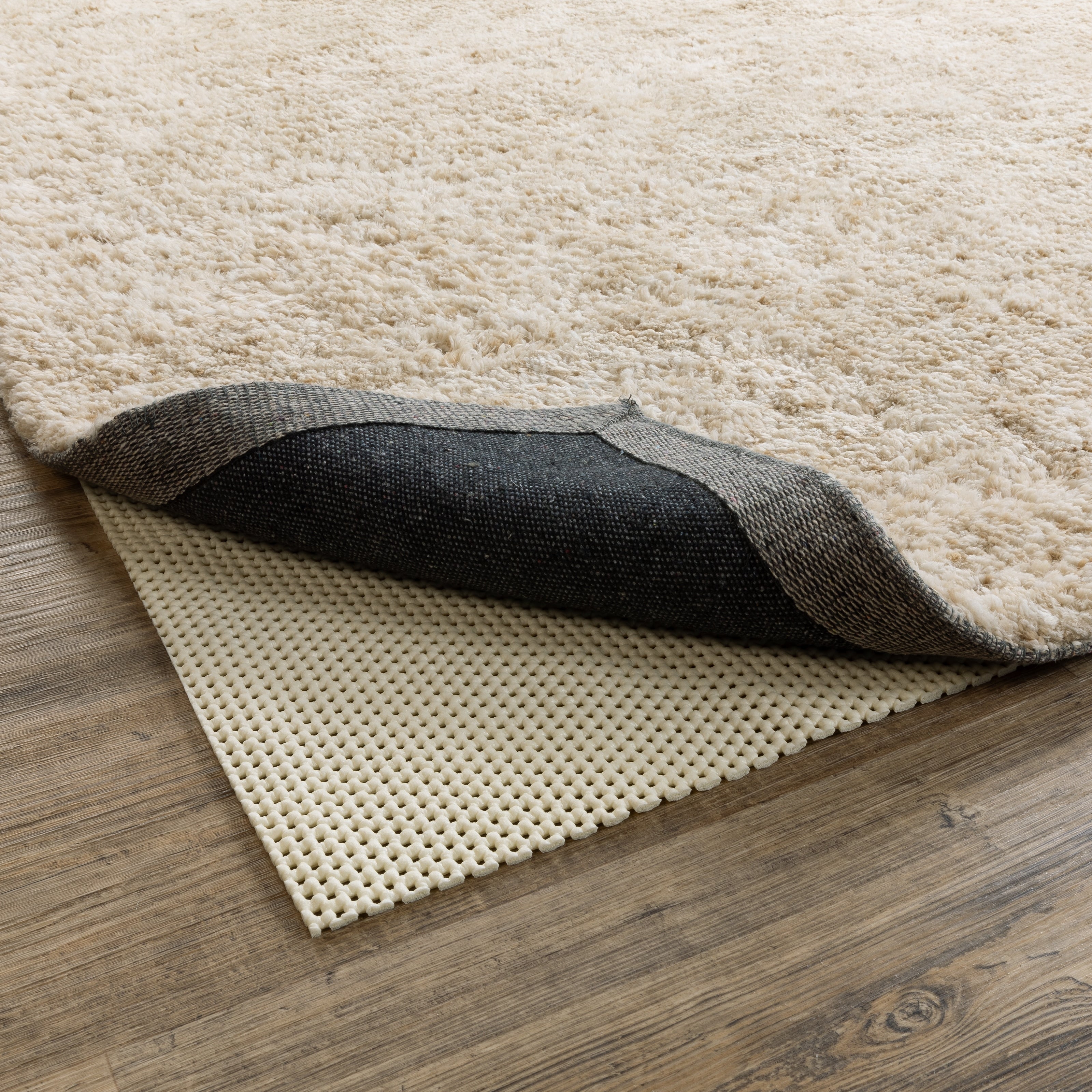 Ultra Hold White Pvc Coated Knit Polyester Rug Pad 111 X 76