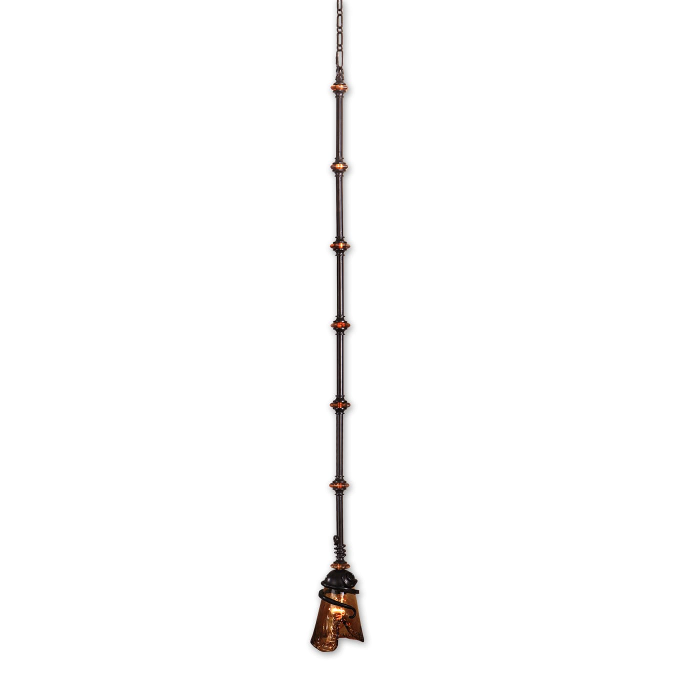 Uttermost Vitalia 1 Light Oil Rubbed Bronze Mini Pendant