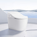 Vittuone Smart Bidet Toilet Combo With Clean Foam Shield Splash Proof Uv Sterilization Aroma Diffuser Foot Sensor Operation