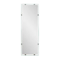 Vivaldo Floating Dressing Mirror With Glass Box Frame 60H X 20W X 3D