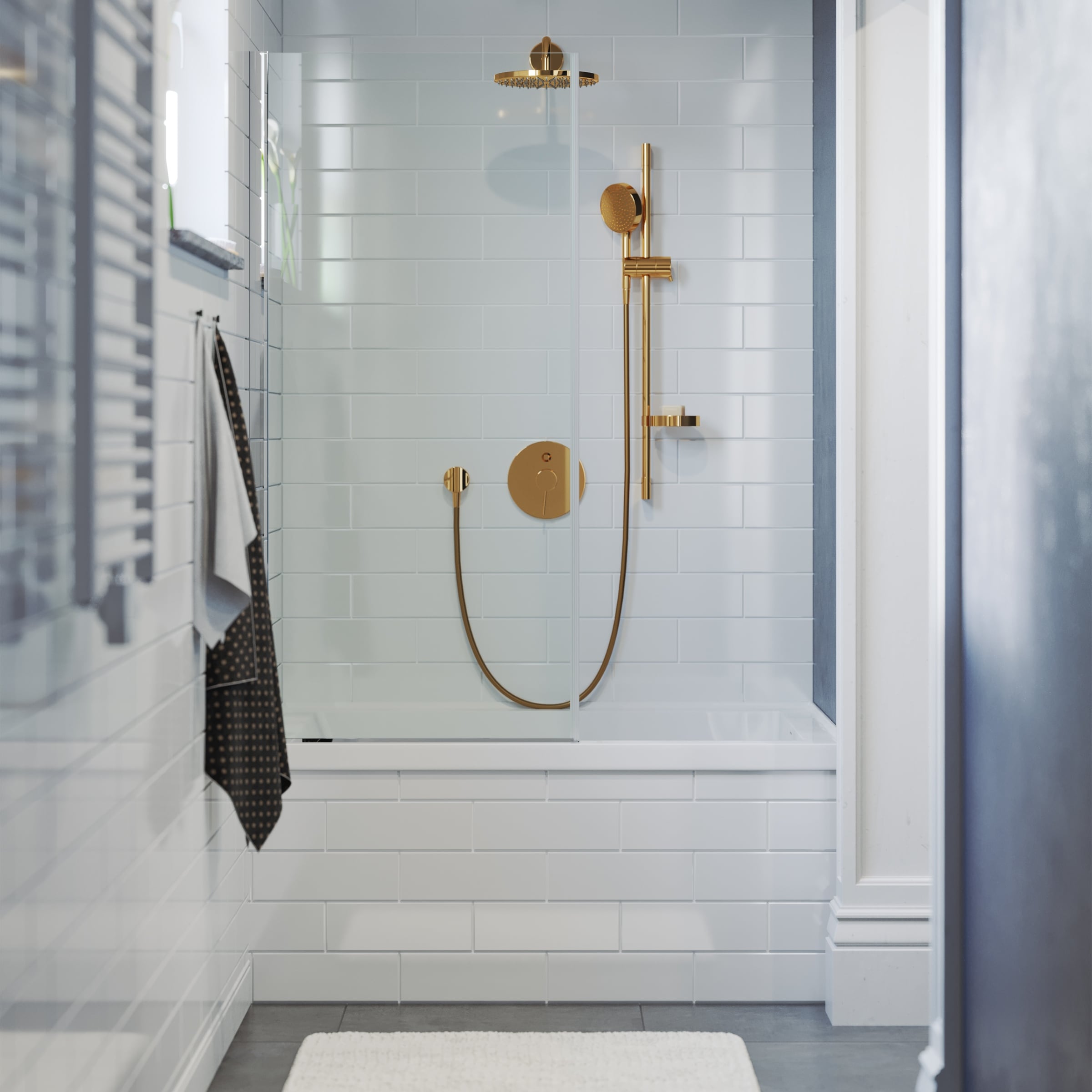 Voltaire 48 X 32 In. Acrylic Drop In Bathtub