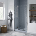 Voltaire 48 X 36 Single Threshold Center Drain Shower Base In Grey