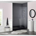 Voltaire 60 X 36 Acrylic Black Single Threshold Left Drain Shower Base