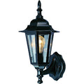 Volume Lighting 1 Light Black Outdoor Wall Mount