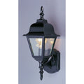 Volume Lighting 1 Light Black Outdoor Wall Mount