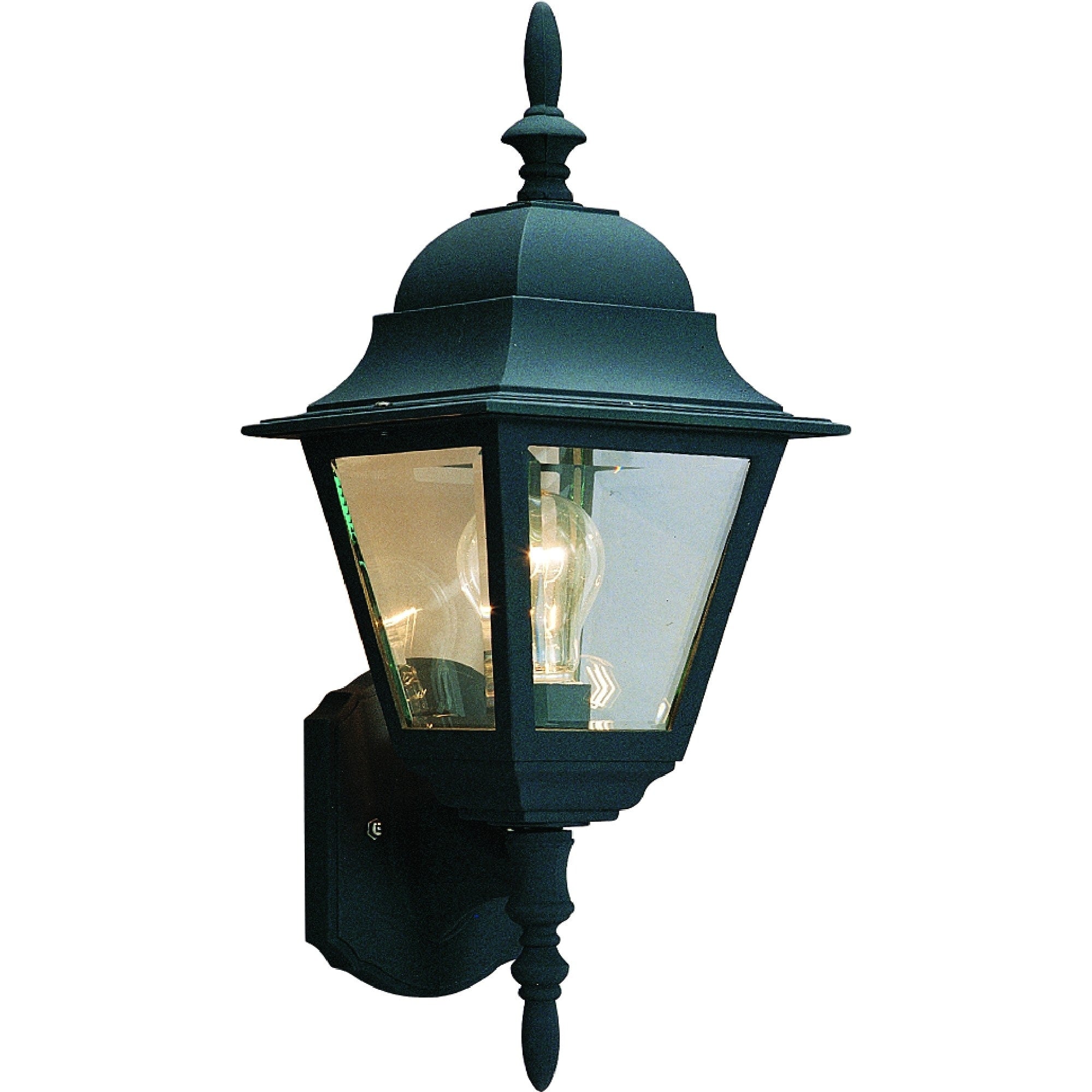 Volume Lighting 1 Light Black Outdoor Wall Sconce