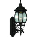 Volume Lighting 1 Light Black Outdoor Wall Sconce