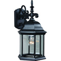 Volume Lighting 1 Light Black Outdoor Wall Sconce